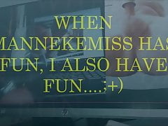 Cum tribute with jannemanjanneman1 and mannekemiss