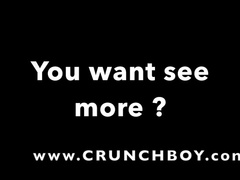 the fabulous latino adult movie star ANGEL CRUZ humped barebaclk by the