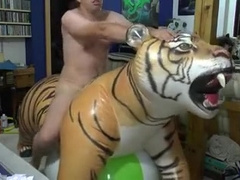 Inflatable ******on beach ball