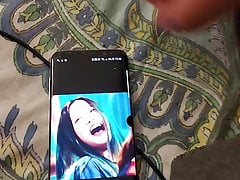 Cum tribute on IZONE Wonyoung 3