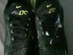 Cumshot on Nike Air Max 270
