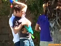 Ultra-Kinky lads Jeremiah Johnson and Shane Allen buttfuck ravage