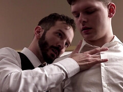 Tucker Barrett knows how to properly tease and please him