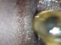 Close up asshole fingering and toying compilation