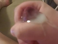 Cumshot after nice wank