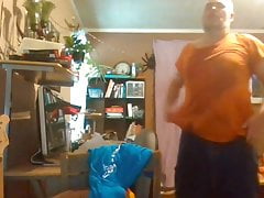 Sweaty dad strips