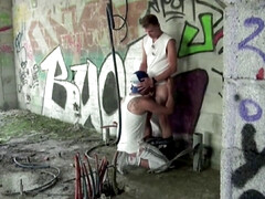 Riley fucked by kameron Frost outdoors