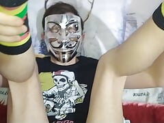 19yo Twink Masked Boy Marty Fucked Well by Billy's Big Thick Cock