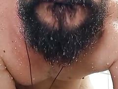 Look at the thick milk coming out of the bath slut who gave birth to cumshotaaaaa!!!a