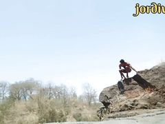 Big cock jordiweek fucking hardcore in outdoor place - river me khuleaam  sex ke moje liye