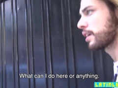 Marvelous Latino Gets His Cock-Squeezing Slot Humped For Some Cash