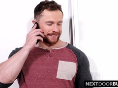 Skinny guy drills his boyfriends best friend up the rear