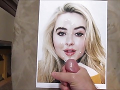 Sabrina Carpenter Cum Tribute 010