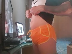 shorts orange