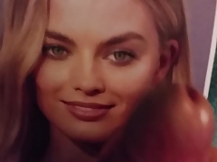 Cum Tribute - Margot Robbie