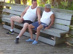 older gays have sex in public park 7