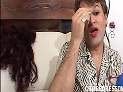 This is my very first real crossdressing session