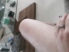 Early Morning Uncut Cock Stroking