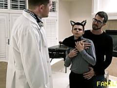 Austin Xanders and Alex Killian in a very taboo stepfam 3some