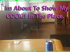 Nervous And HORNY in a Cafe With PEOPLE!!!
