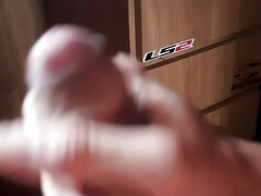 Masturbate unde the office table