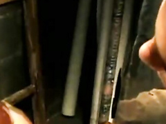 Wet & sweaty hardcore shaft stroking & toy fucking by babe Steve