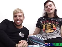 Tattooed Kandy Takes Jamie Hard Dick After Sloppy Blowjob