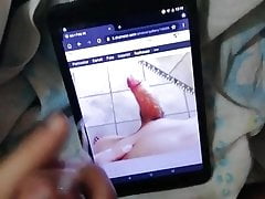 Big cock cum tribute