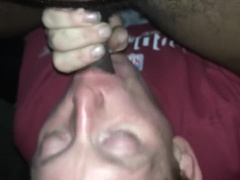 White boi Sucking BBC for a G of blk