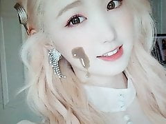 IZONE Hitomi cum tribute