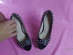 Jacking over Sexy Kurt Geiger spiked platfoms