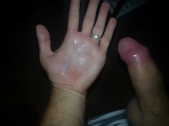 I lub myself up while he touched me
