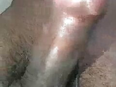 Hand job cumming