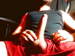 Hot guy jerking off, you can join, let's jerking together