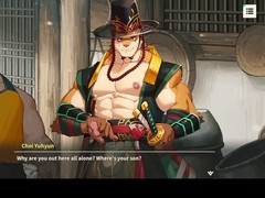 Fur-covered gay visual novel featuring a big dick in a fun game