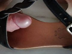 Dans sandale de ma femme