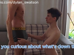 Heterosexual delivery stud gets pulverized and gargled for tipping