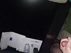 Slo motion cumshot from nice thick cock