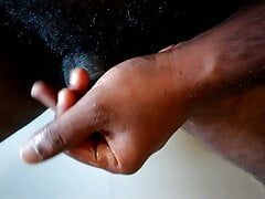Indian Boy Jerks off and Cums in his home