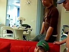 Gangbang but its nothing but spanking