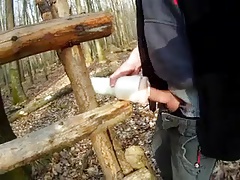 Wank In Wood 3