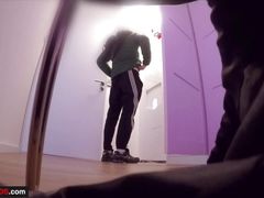 Straight Guy Bangs Twink at Gloryhole
