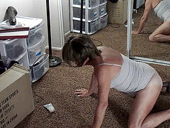 Taking in doggy fashion.