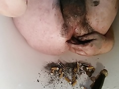 Trash in my asshole 2 dirty ashtray