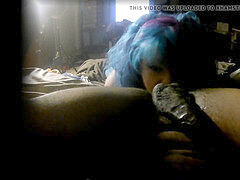 plus-size milky traynny servicing big black cock