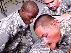 Light flesh muscle gay sex and fat black fellow stroking first time