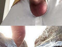 two splashing pissing on cam scenes