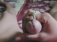 Lovely Indian Big dick masturbation