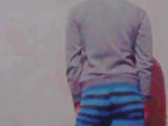 Desi Boy Outfit Put a Pent Down Showing Ass