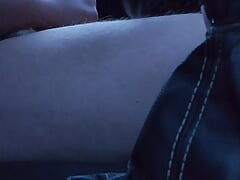 I masturbate and in the car secretly in the cemetery parking lot